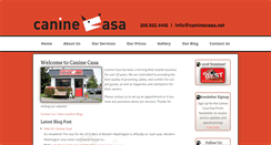 Desktop Screenshot of caninecasa.net