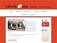 Tablet Screenshot of caninecasa.net